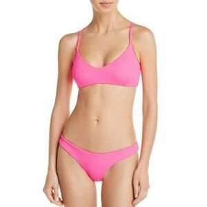 Aqua Pop Pink Sunset Boulevard
Bikini Top Size Large and Bottom
Size Small